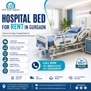 Read more about the article HOSPITAL BED FOR RENT IN GURGAON