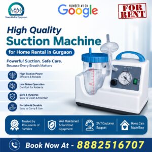 Read more about the article High quality suction machine for home rental in gurgaon
