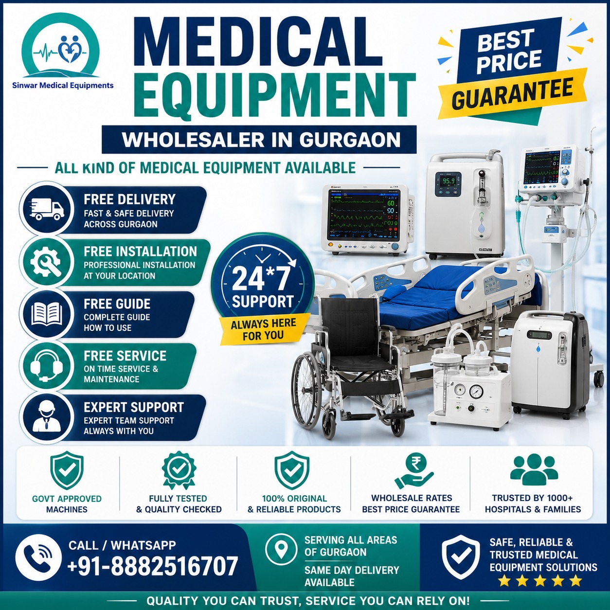 You are currently viewing Leading Medical Equipment Wholesaler in Gurgaon