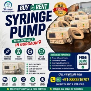 Read more about the article Buy or Rent Syringe Pump in Gurgaon