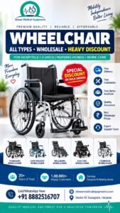 Read more about the article Wheelchair Wholesaler in Gurgaon | All Types Available